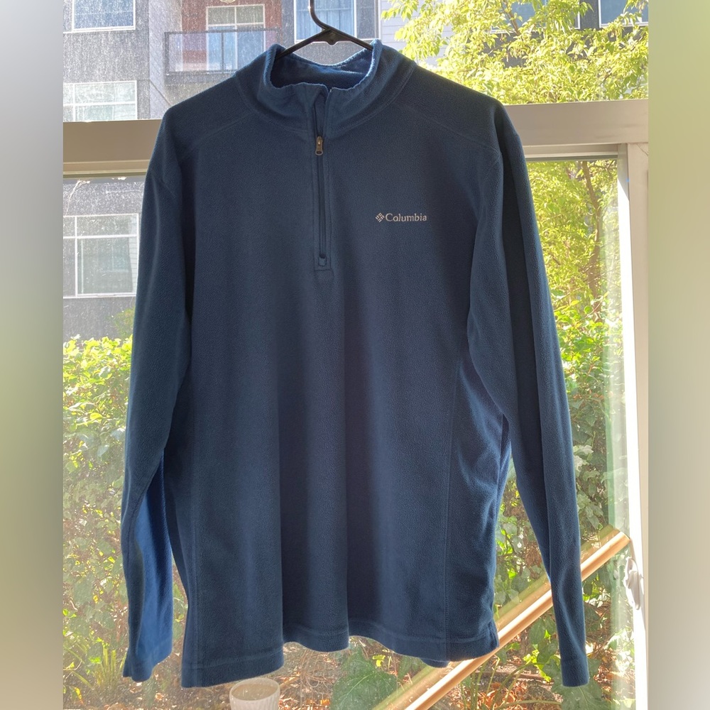 Columbia 1/4 zip fleece pullover